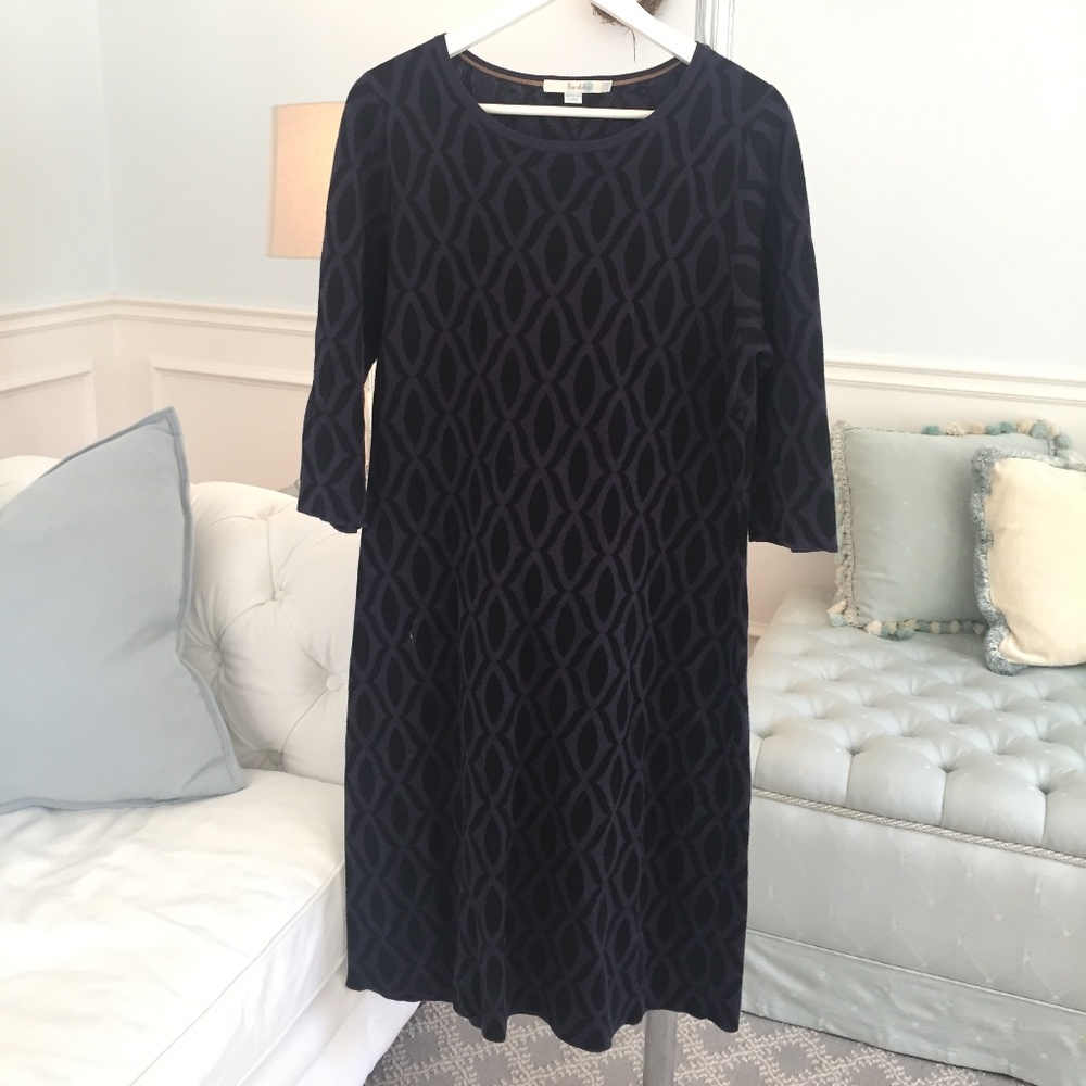 Comfy yet Professional Boden Printed Sweater Dress